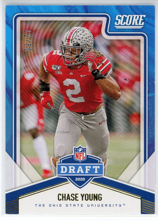 Chase Young 2020 Panini Score Draft Rookie Card #NFL-17