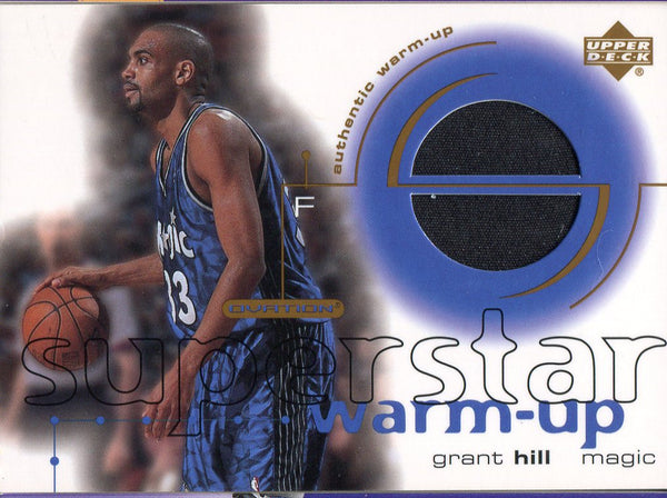 Grant Hill 2001 Upper Deck Jersey Card