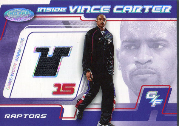 Vince Carter 2001 Fleer Jersey Card