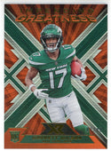 Garrett Wilson 2022 Panini Xr Impending Greatness Rookie Card #IMG-6