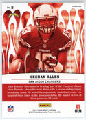 Keenan Allen 2013 Panini Select Hot Rookies Red Prizm Card #8