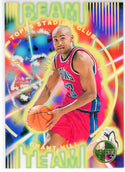 Grant Hill 1996 Topps Stadium Club Members Only Beam Team Card #B19