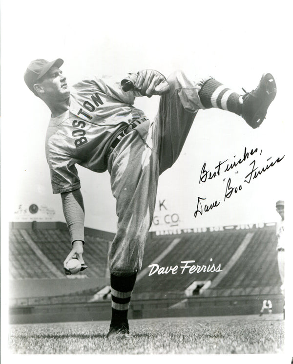 Dave Ferriss Autographed 8x10 Photo