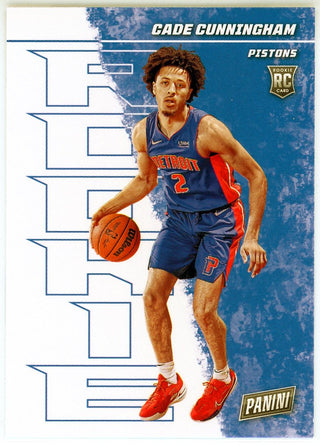 Cade Cunningham 2021-22 Panini Player of the Day Rookie Card #51