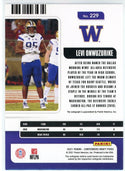 Levi Onwuzurike Autographed 2021 Panini Contenders Draft Pick Rookie Card #229