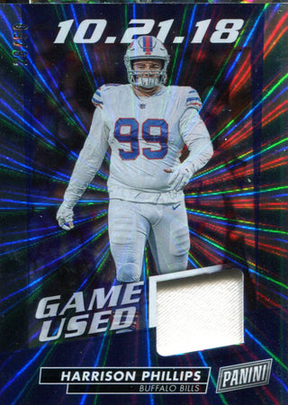 Harrison Phillips 2019 Panini Day Game Used Jersey Card