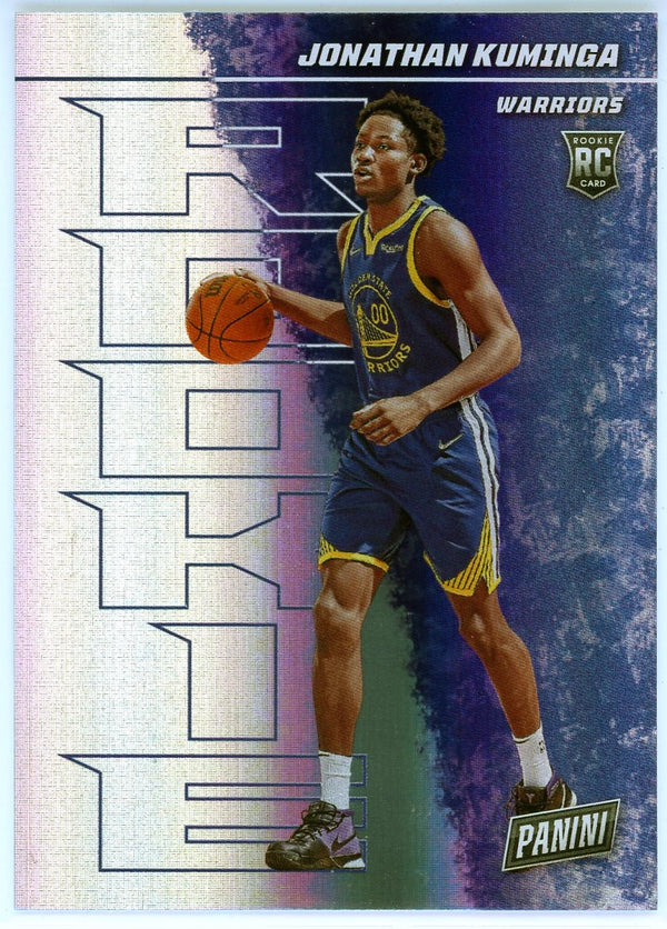 Jonathan Kuminga 2021-22 Panini Player of the Day Foil Rookie Card #57