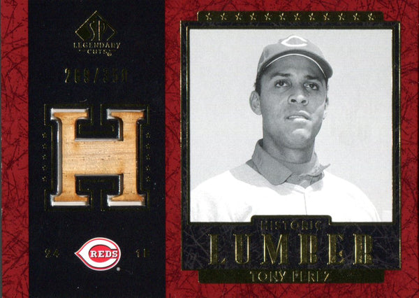 Tony Perez 2003 Upper Deck Legendary Cuts Bat Card