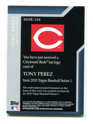 Tony Perez 2010 Topps #MHR104 Jersey Card 67/99