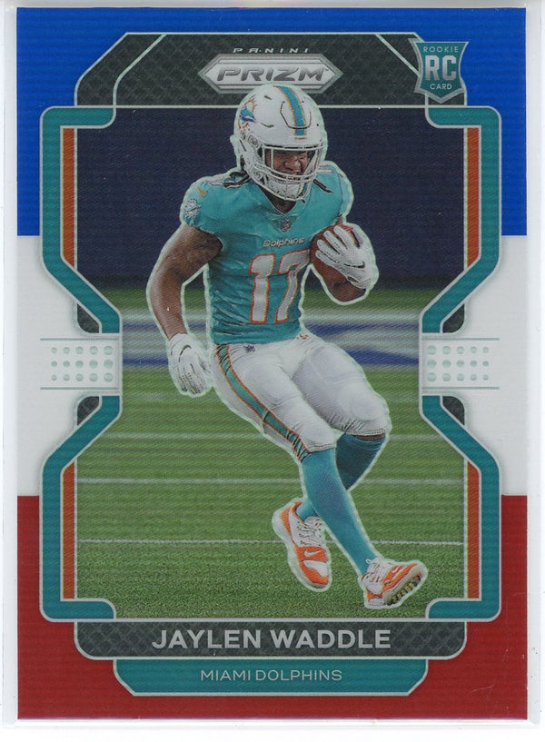 Jaylen Waddle Miami Dolphins Autographed 2021 Panini Prizm