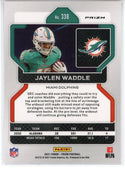 Jaylen Waddle 2021 Panini Prizm Red/White/Blue Prizm Rookie Card #338