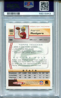Aaron Rodgers 2005 Topps Total #483 PSA Mint 9 Card