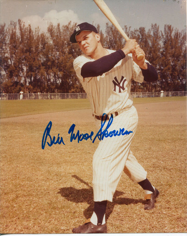 Bill Moose Skowron Autographed 8x10 Photo