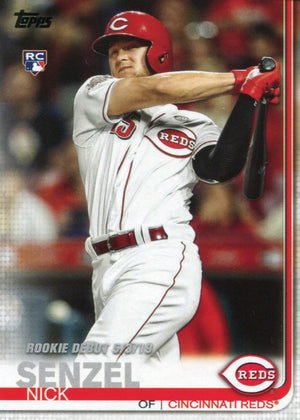 Nick Senzel 2019 Topps Update Rookie Debut Card US95