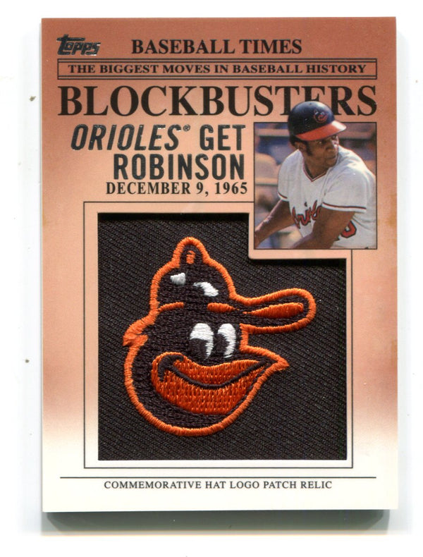 Frank Robinson 2012 Topps Blockbuster #BP3 Patch Card