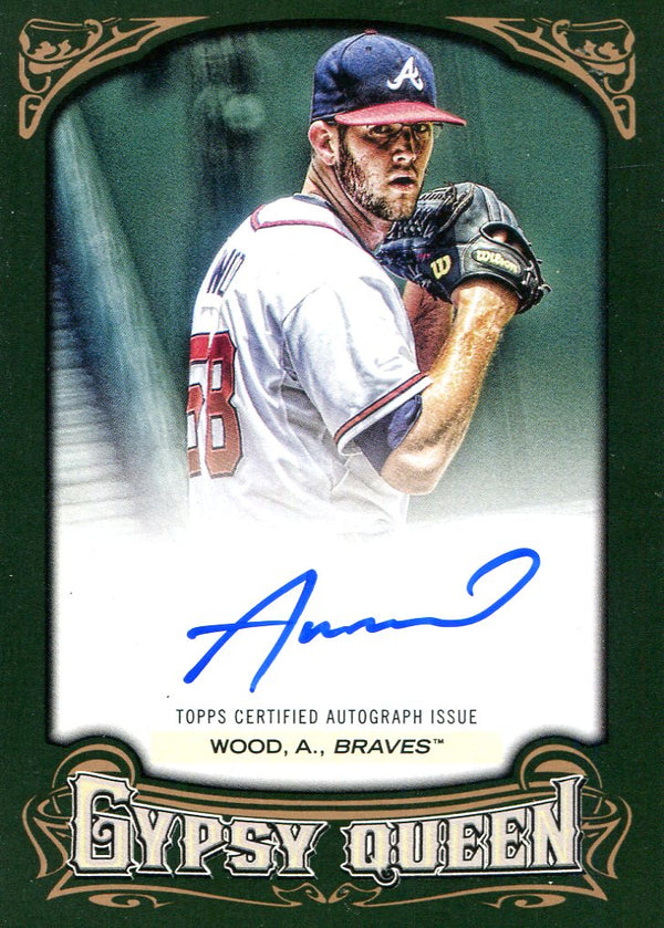 Alex Wood Autographed Topps Card #7/10