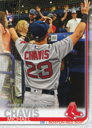 Michael Chavis 2019 Topps Update Rookie Debut Card US192
