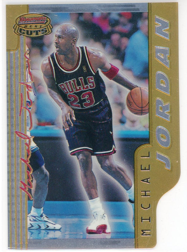 Michael Jordan 1997 Bowman's Best Cuts Card #BC2