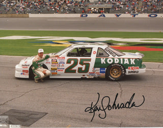 Ken Schrader Autographed 8x10 Photo