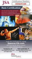 Buck Leonard Autographed Perez Steele Greatest Moments Card (JSA)
