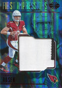Josh Allen 2018 Panini Illusions Jersey Patch Rookie Card