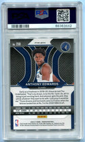 Anthony Edwards 2020 Panini Prizm Silver Prizm #258 PSA Mint 9