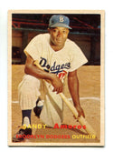 Sandy Amoros 1957 Topps #201 Card