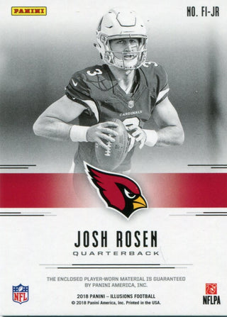 Josh Allen 2018 Panini Illusions Jersey Patch Rookie Card