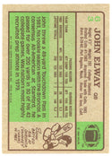 John Elway 1984 Topps Rookie Card #63