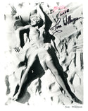 June Wilkinson Autographed Beach 8x10 Photo (JSA)