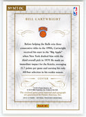 Bill Cartwright Autographed 2013-14 Panini National Treasures Material Card #MT-BC
