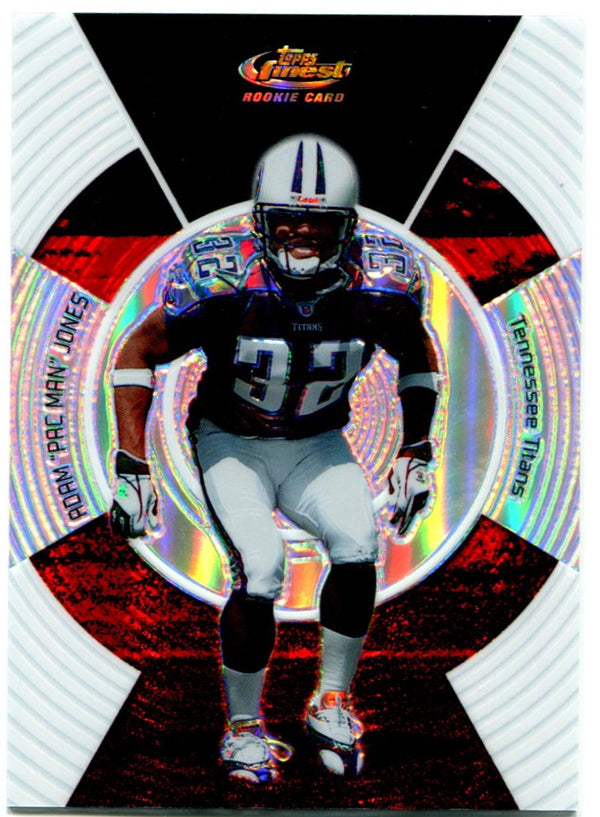 Adam "Pac Man" Jones Topps Finest Rookie Card 2005 218/399
