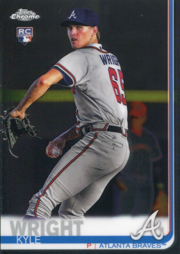 Kyle Wright 2019 Topps Chrome Rookie Card
