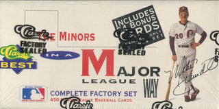 1991 Classic Best Minor League Baseball Complete 450 Card Factory Set