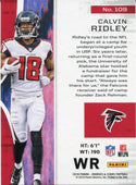 Calvin Ridley 2018 Panini Rookies & Stars True Blue Rookie Card
