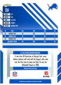 Calvin Johnson 2007 Score Rookie Card #351