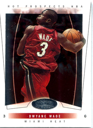 Dwyane Wade 2004-05 Fleer NBA Hoops Unsigned Hot Prospects Card