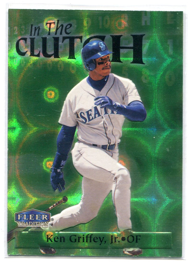 Ken Griffey Jr. 1998 Fleer Tradtion In The Clutch #7 Card