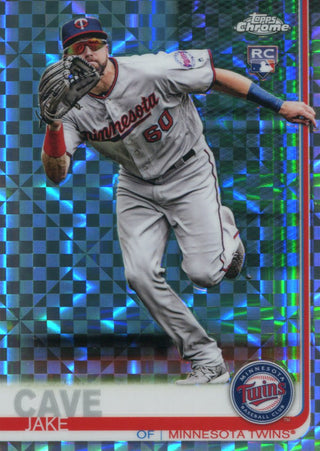 Jake Cave 2019 Topps Chrome Xfractor Rookie Card