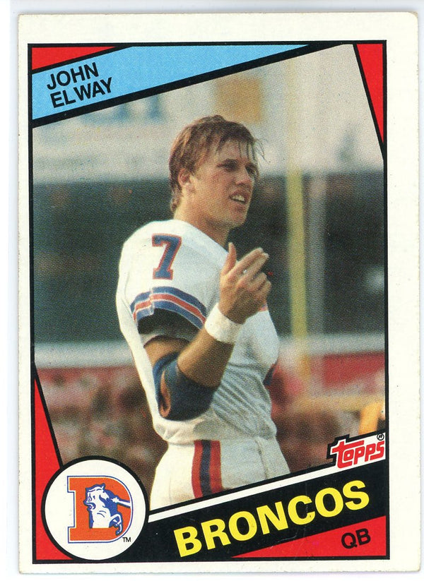 John Elway 1984 Topps Rookie Card #63