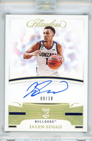 Jalen Suggs Autographed 2021 Panini Flawless Rookie Card #3
