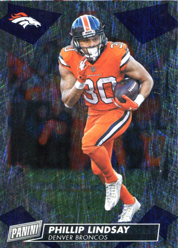 Phillip Lindsay 2019 Panini Day Card