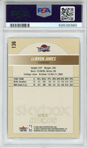 LeBron James 2004 Hoops Card #136 (PSA NM-MT 8)