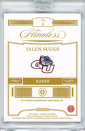 Jalen Suggs Autographed 2021 Panini Flawless Rookie Card #3