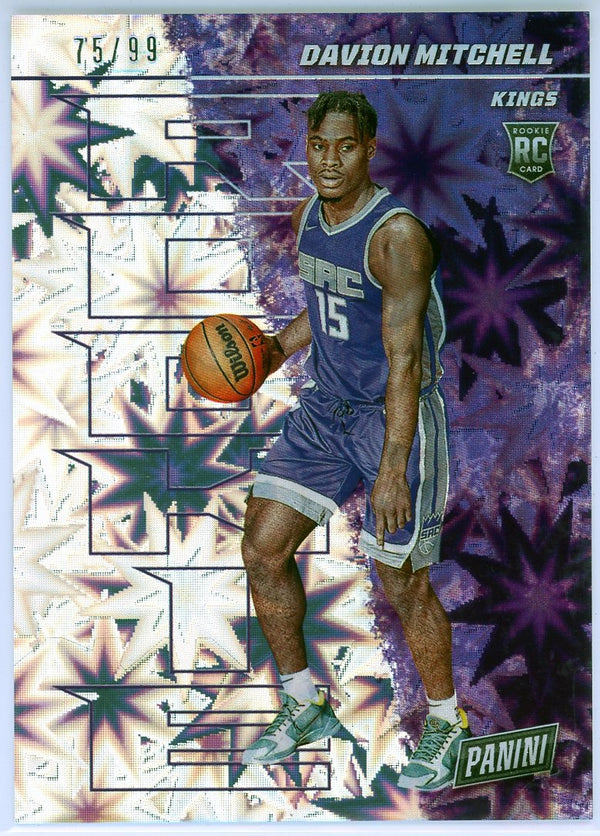 Davion Mitchell 2021-22 Panini Player of the Day Kaboom Rookie Card #59