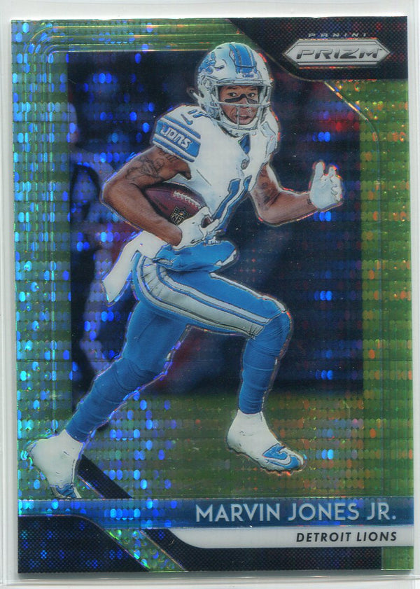 Marvin Jones Jr. 2018 Panini Prizm Green Pulsar Prizm Car