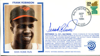 Frank Robinson Autographed September 13th, 1994 First Day Cover (PSA)