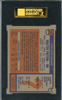 Walter Payton 1976 Topps Card #148 (SGC NM+7.5)