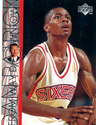 Allen Iverson 1997 Upper Deck Unsigned Rookie Card