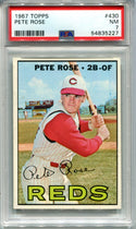 Pete Rose 1967 Topps #430 PSA NM 7 Card
